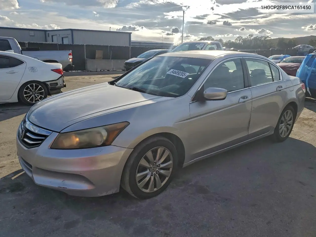 1HGCP2F89CA161450 2012 Honda Accord Exl