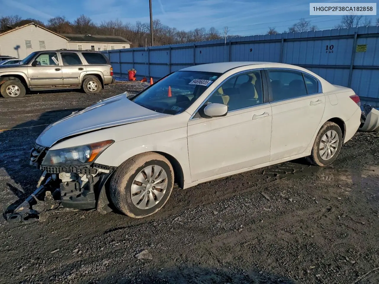 1HGCP2F38CA182858 2012 Honda Accord Lx