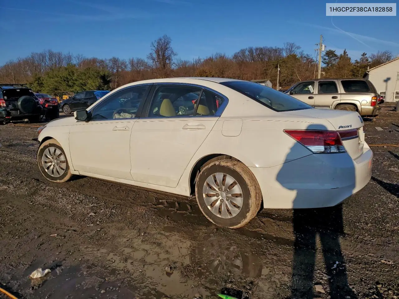 1HGCP2F38CA182858 2012 Honda Accord Lx