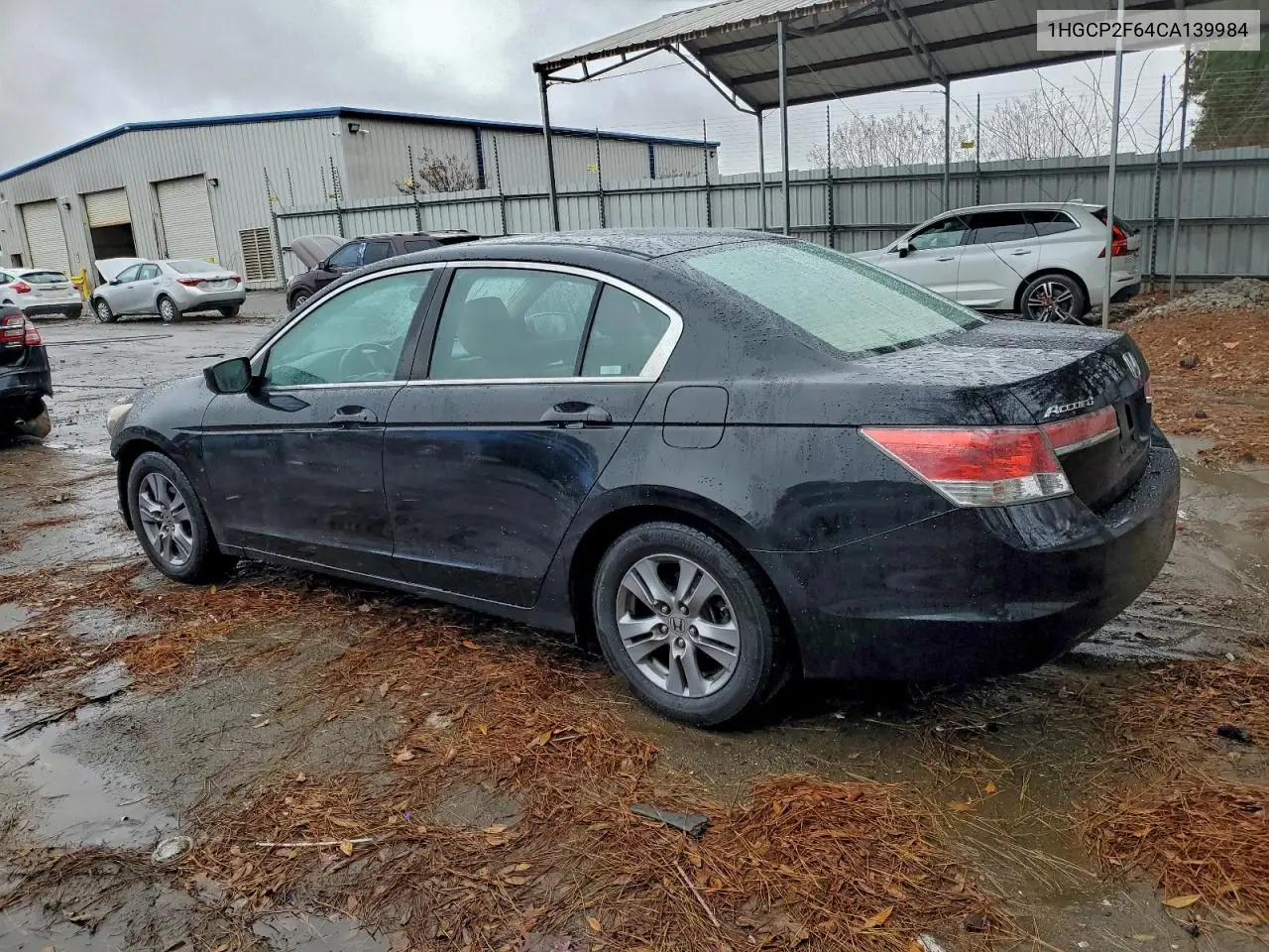 1HGCP2F64CA139984 2012 Honda Accord Se