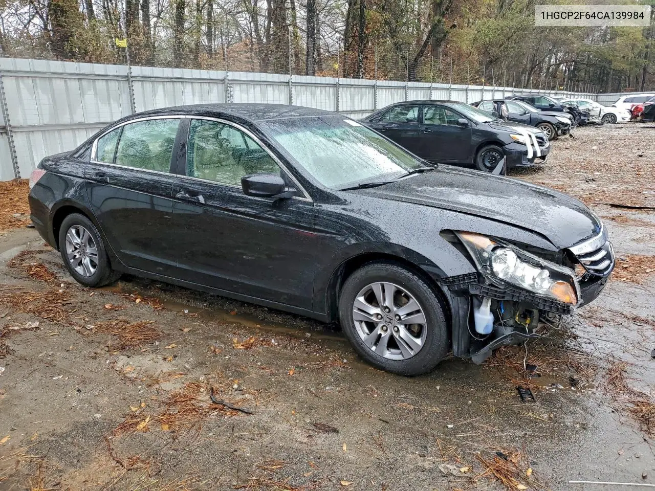 1HGCP2F64CA139984 2012 Honda Accord Se