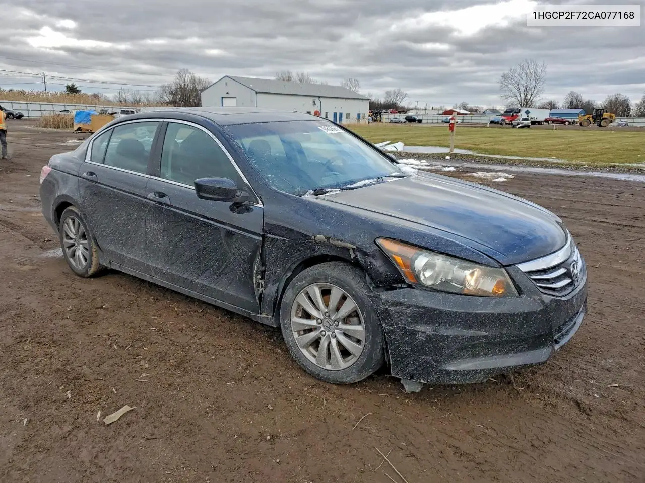 1HGCP2F72CA077168 2012 Honda Accord Ex