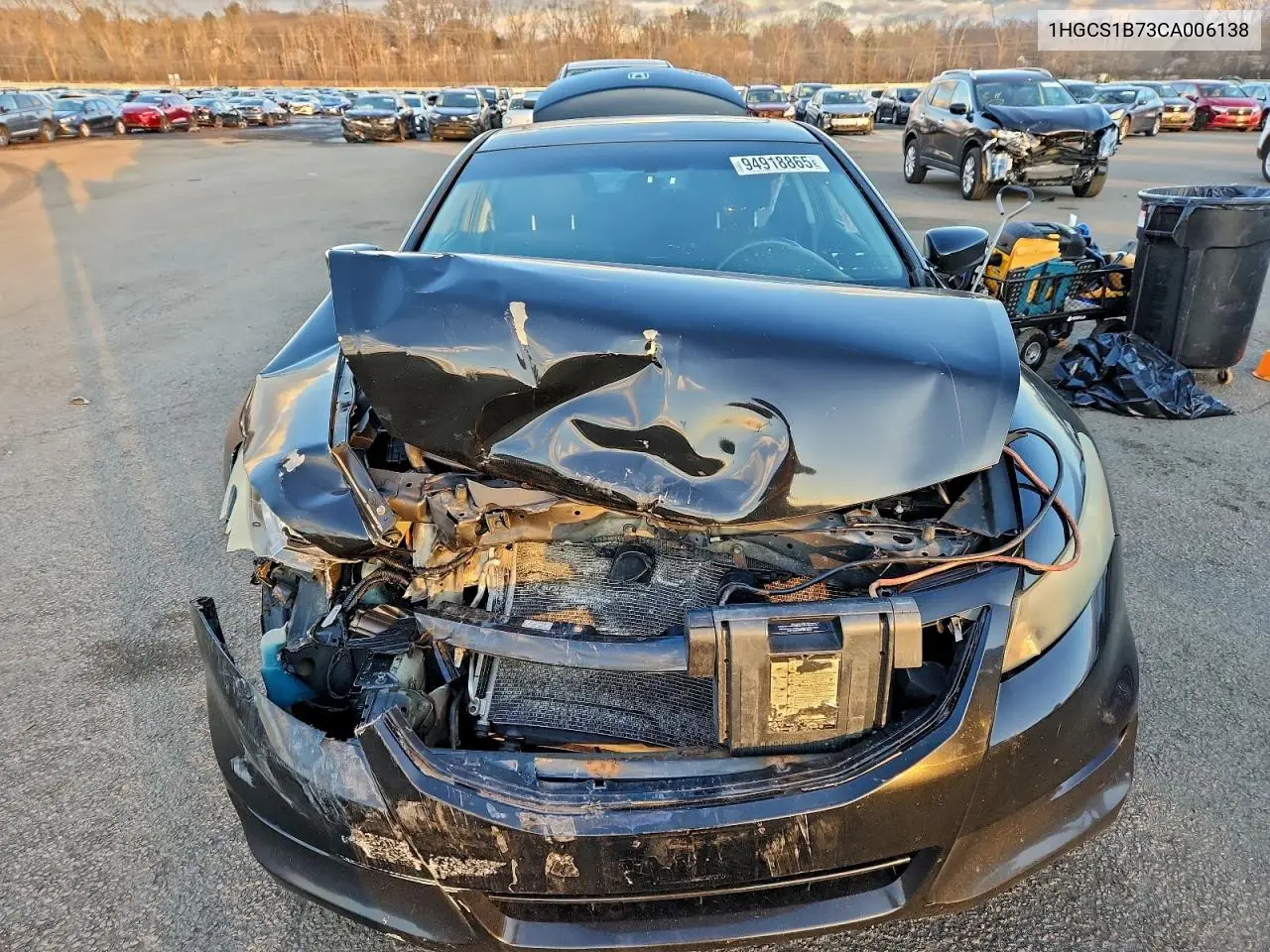 1HGCS1B73CA006138 2012 Honda Accord Ex