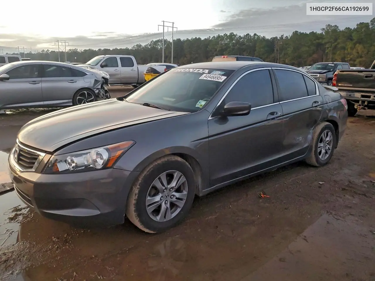 1HGCP2F66CA192699 2012 Honda Accord Se