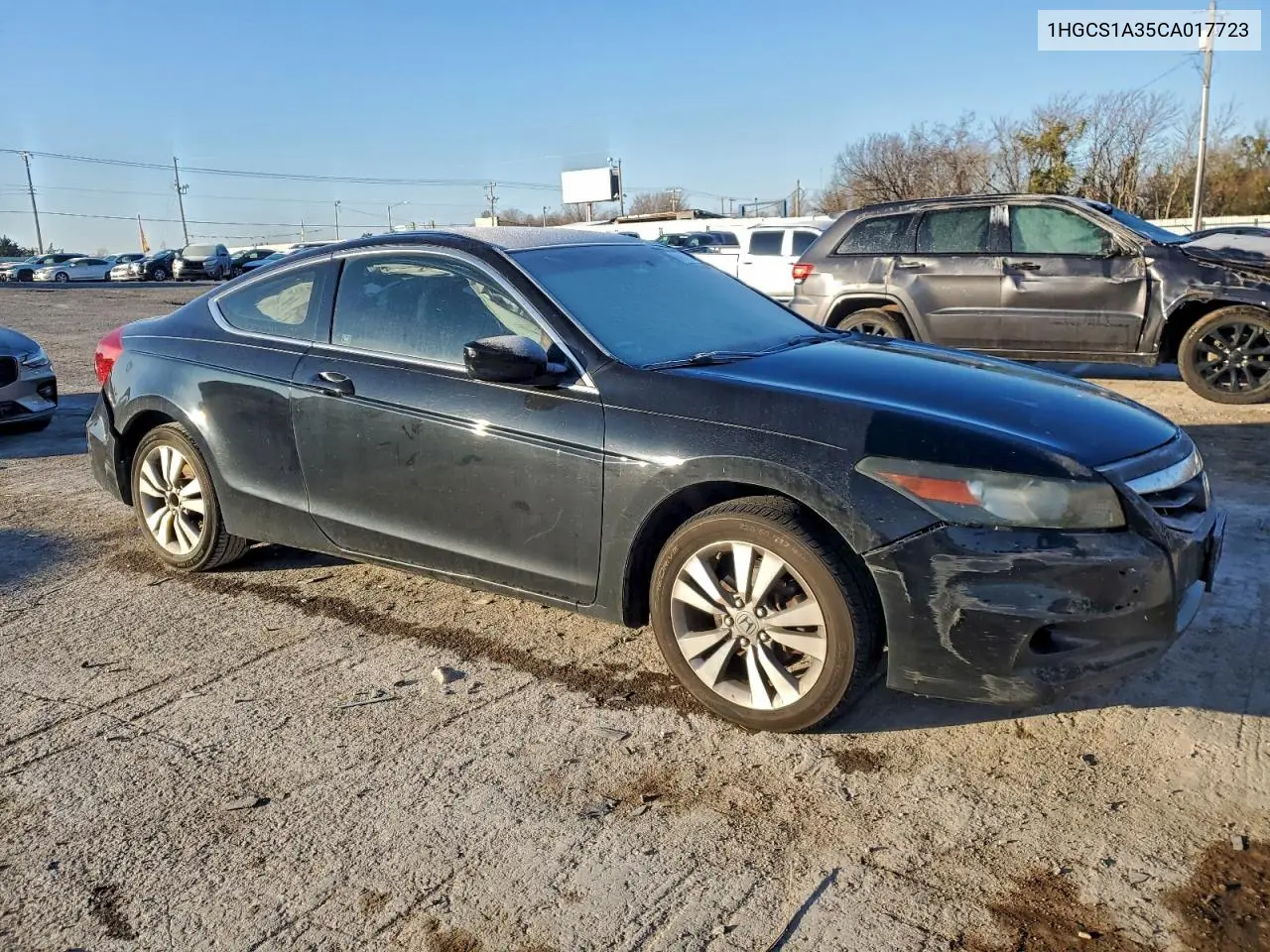 1HGCS1A35CA017723 2012 Honda Accord Lx