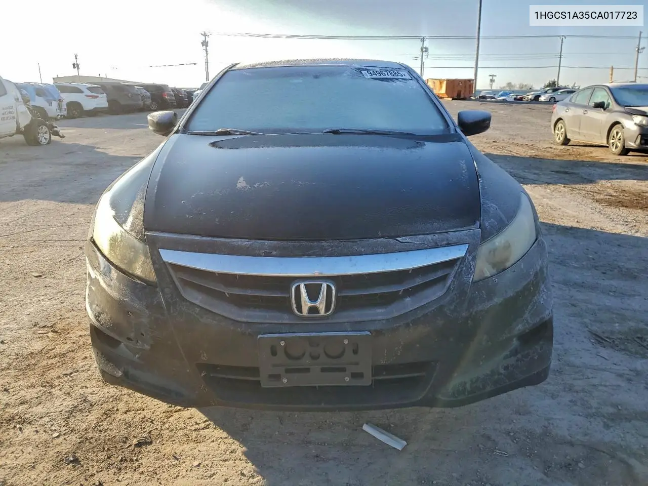 1HGCS1A35CA017723 2012 Honda Accord Lx