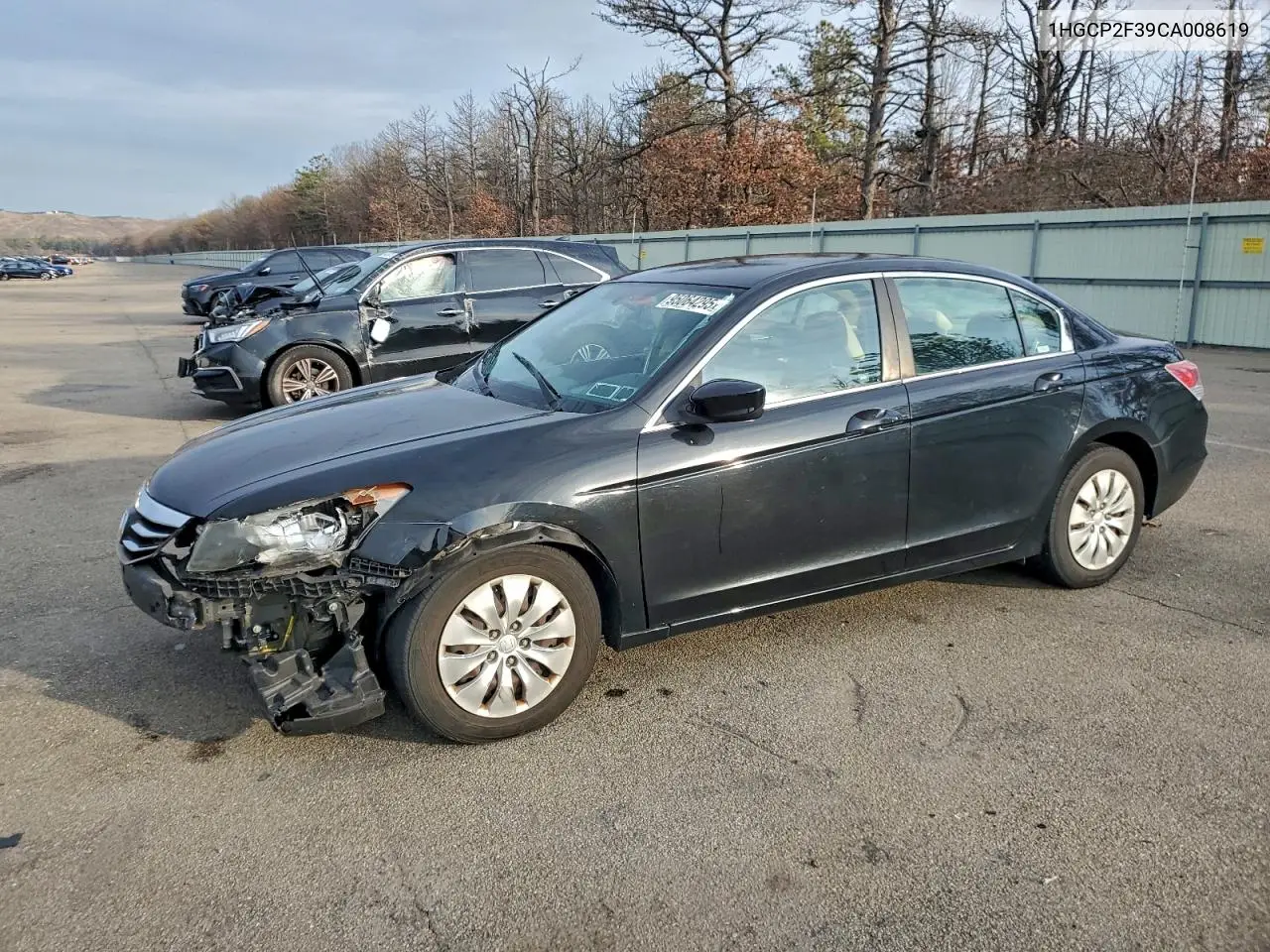 1HGCP2F39CA008619 2012 Honda Accord Lx