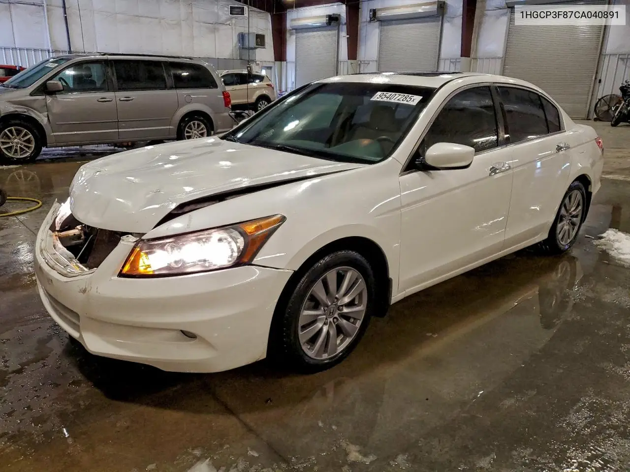 1HGCP3F87CA040891 2012 Honda Accord Exl