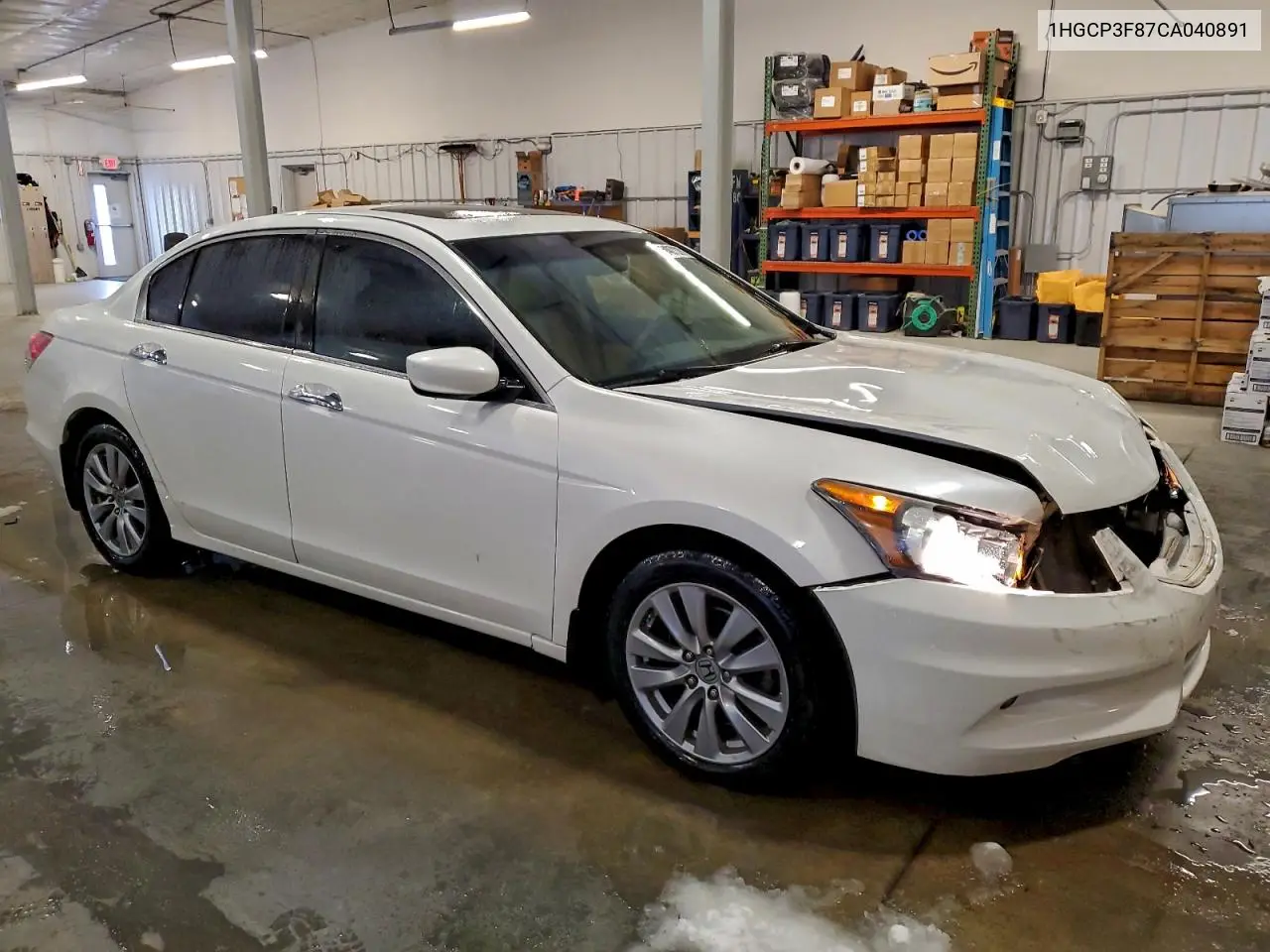 1HGCP3F87CA040891 2012 Honda Accord Exl