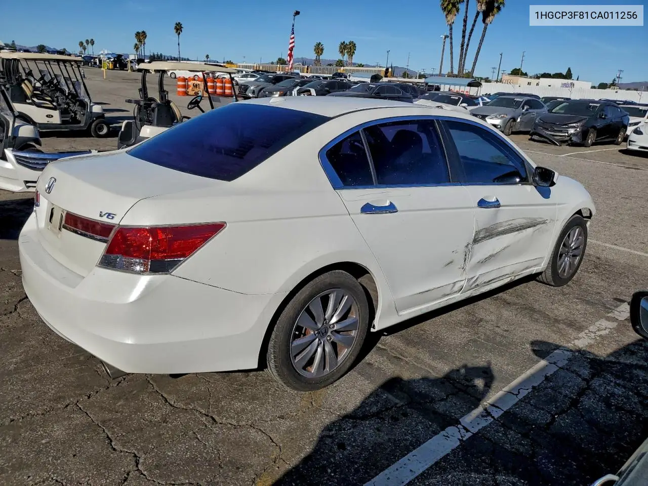 1HGCP3F81CA011256 2012 Honda Accord Exl