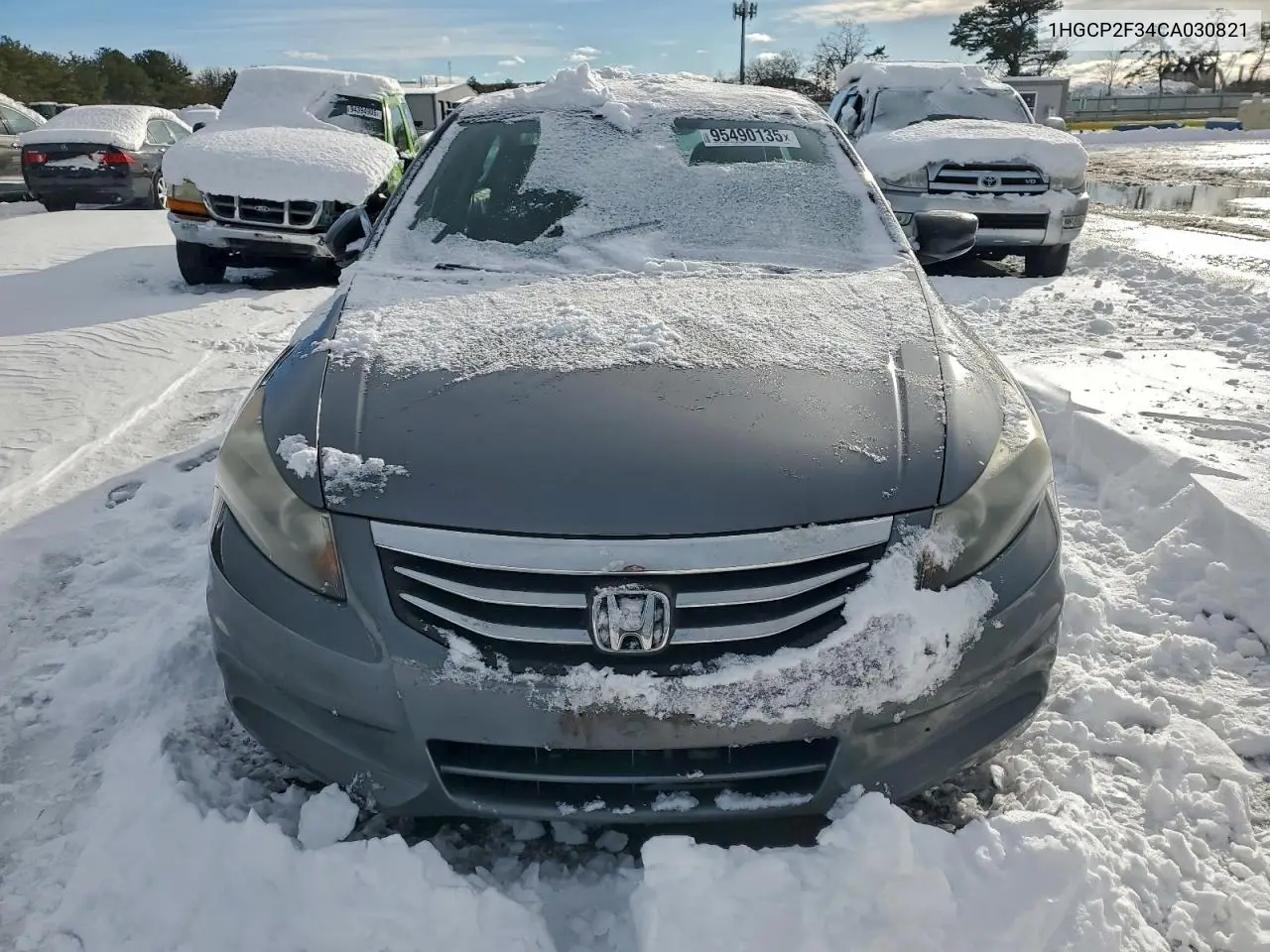 1HGCP2F34CA030821 2012 Honda Accord Lx