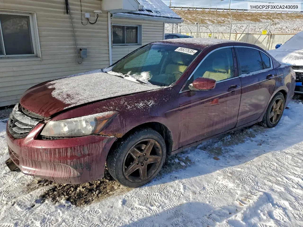 1HGCP2F3XCA243059 2012 Honda Accord Lx