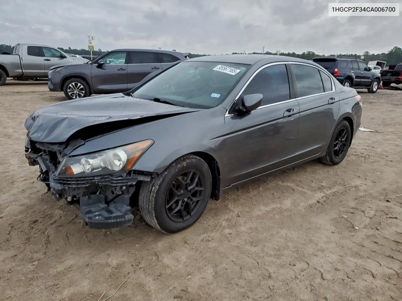 1HGCP2F34CA006700 2012 Honda Accord Lx