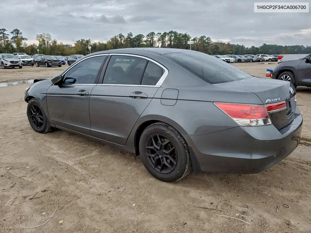 1HGCP2F34CA006700 2012 Honda Accord Lx