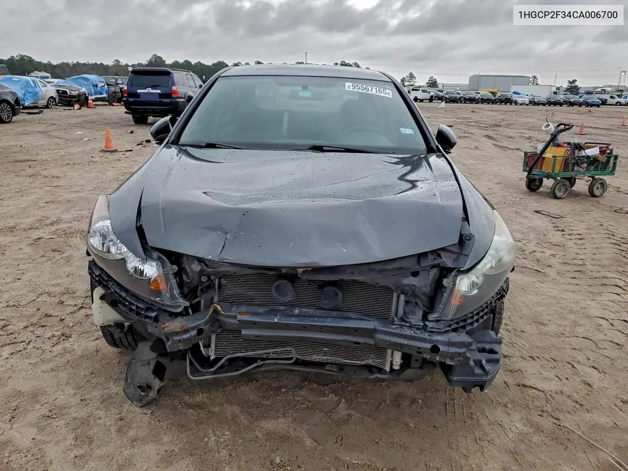 1HGCP2F34CA006700 2012 Honda Accord Lx
