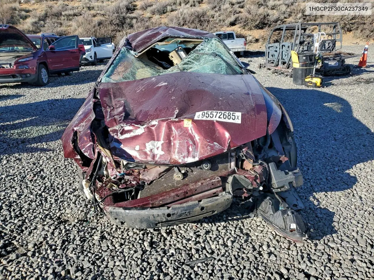 1HGCP2F30CA237349 2012 Honda Accord Lx