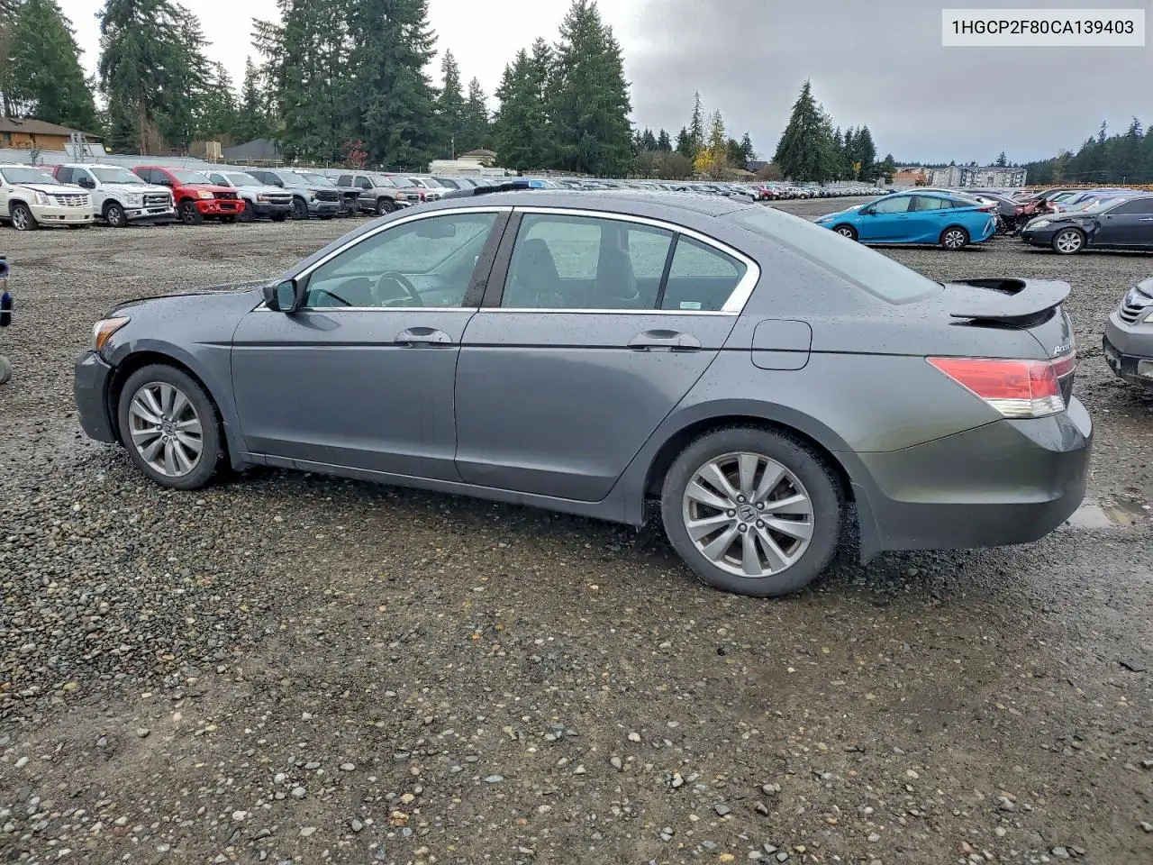 1HGCP2F80CA139403 2012 Honda Accord Exl