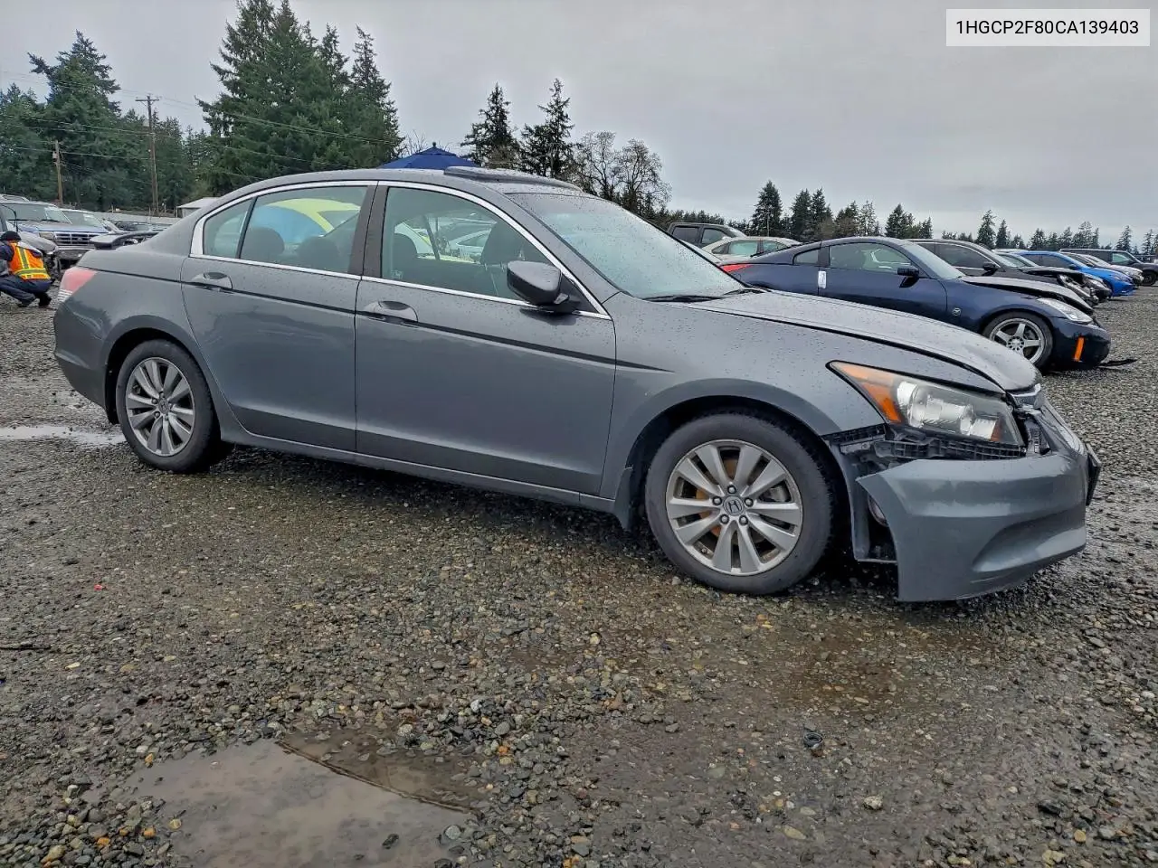 1HGCP2F80CA139403 2012 Honda Accord Exl
