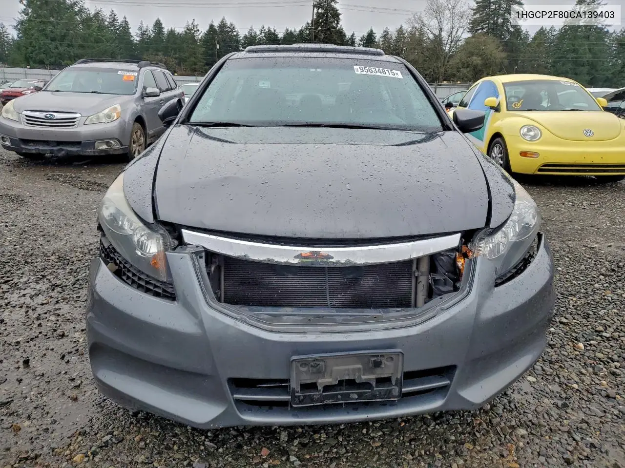 1HGCP2F80CA139403 2012 Honda Accord Exl