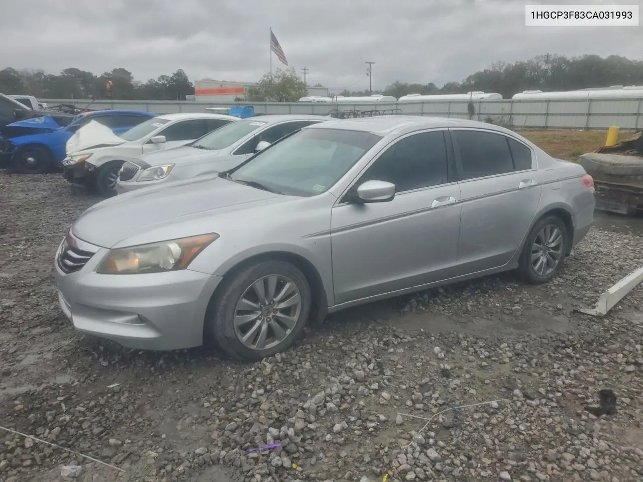 1HGCP3F83CA031993 2012 Honda Accord Exl