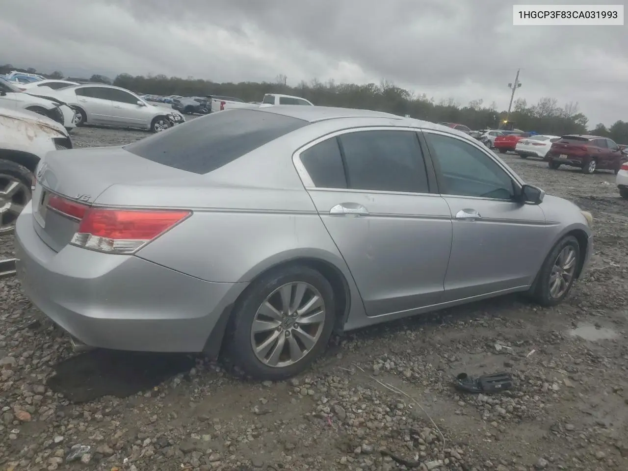 1HGCP3F83CA031993 2012 Honda Accord Exl