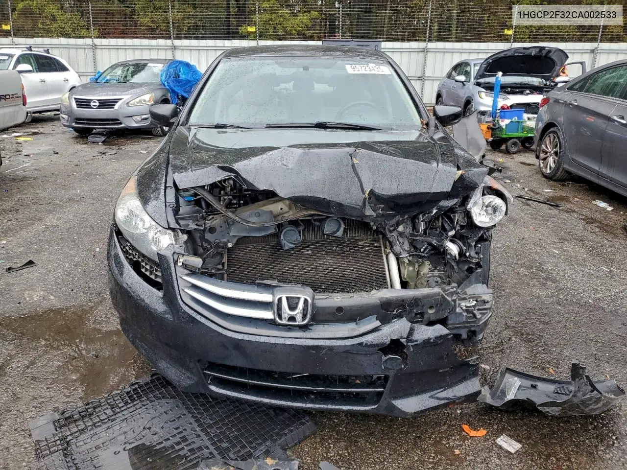 1HGCP2F32CA002533 2012 Honda Accord Lx