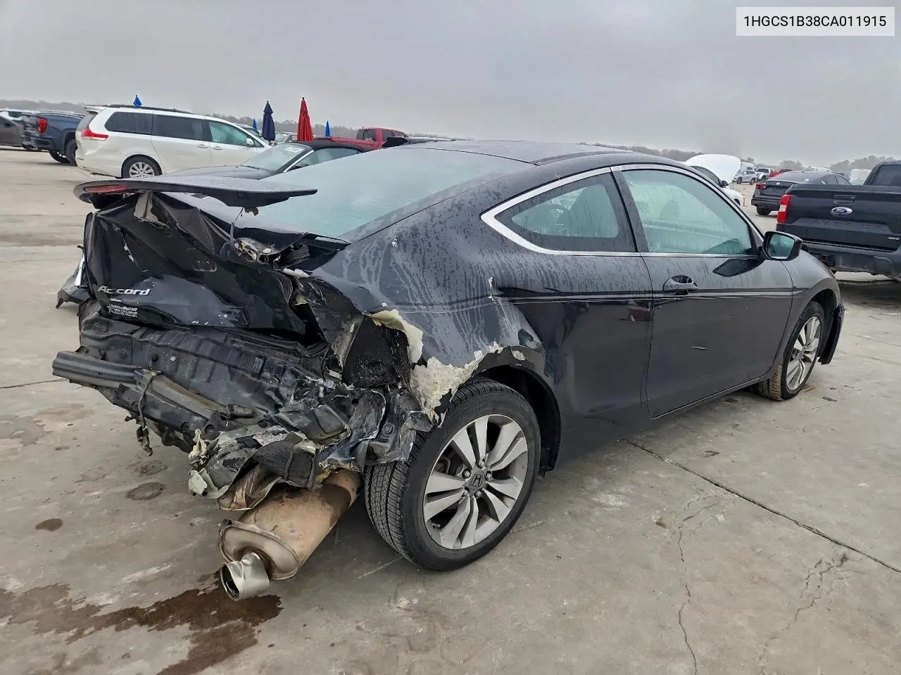 1HGCS1B38CA011915 2012 Honda Accord Lx