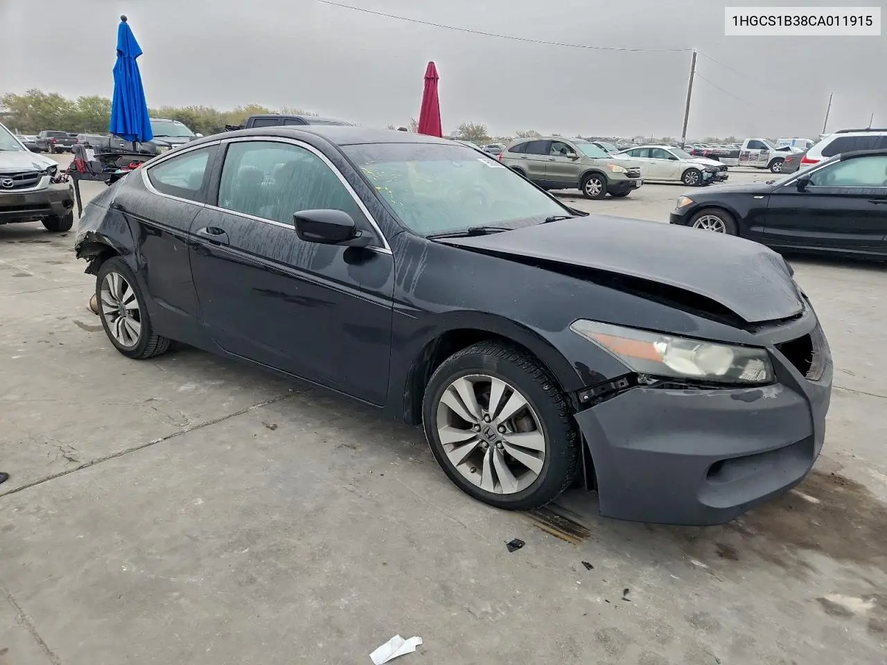 1HGCS1B38CA011915 2012 Honda Accord Lx