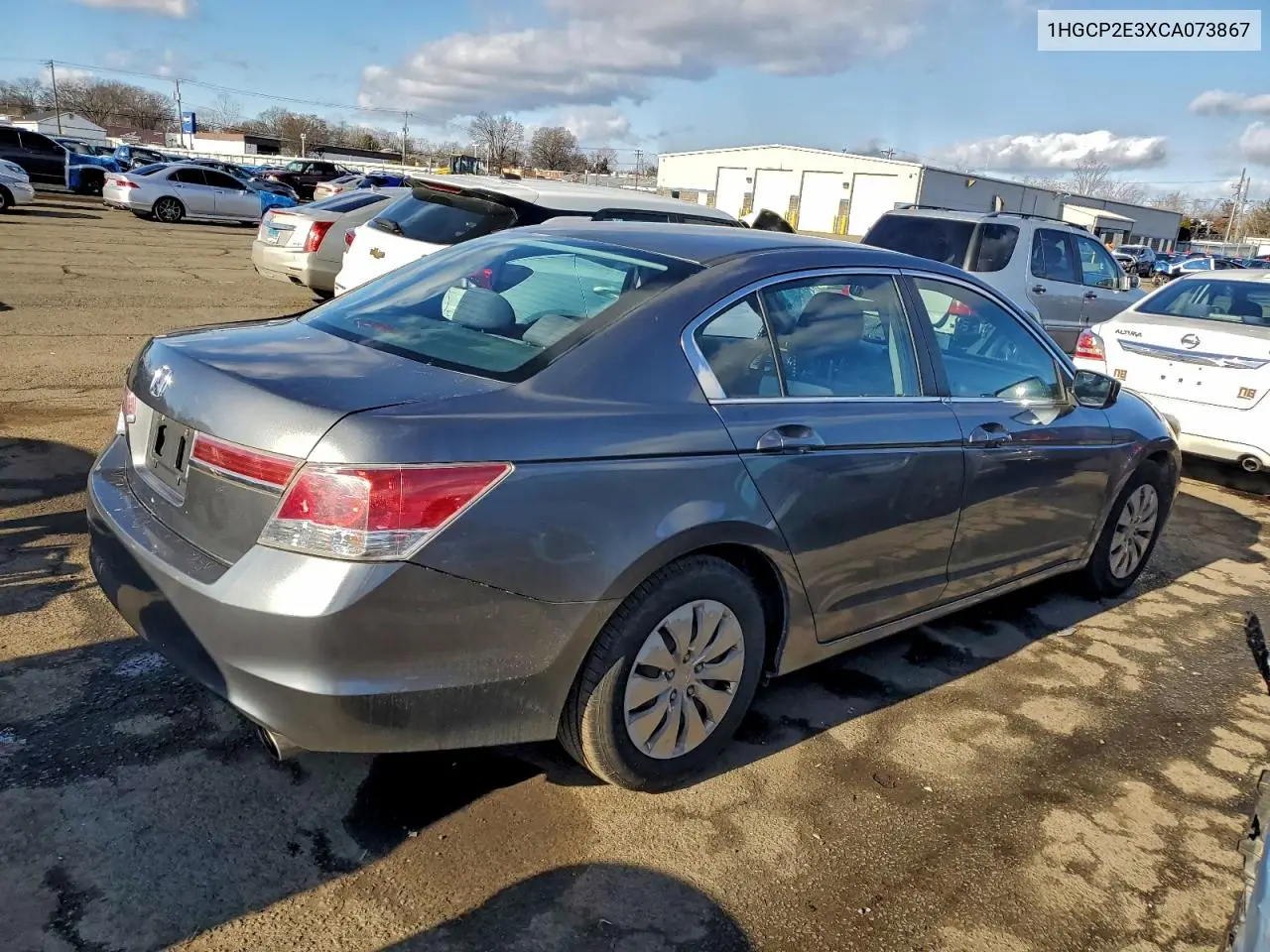 1HGCP2E3XCA073867 2012 Honda Accord Lx