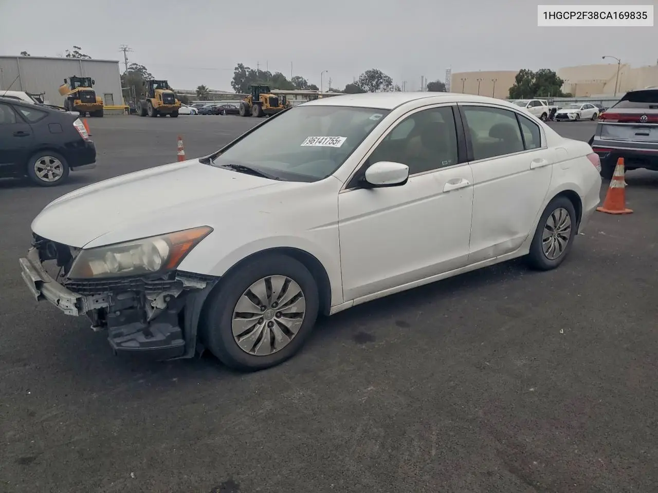 1HGCP2F38CA169835 2012 Honda Accord Lx