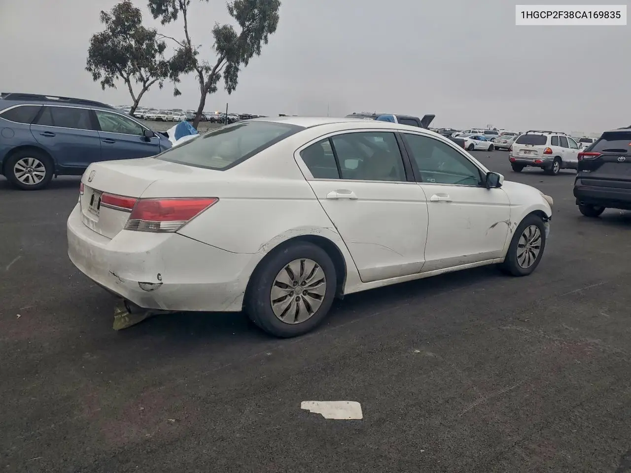 1HGCP2F38CA169835 2012 Honda Accord Lx