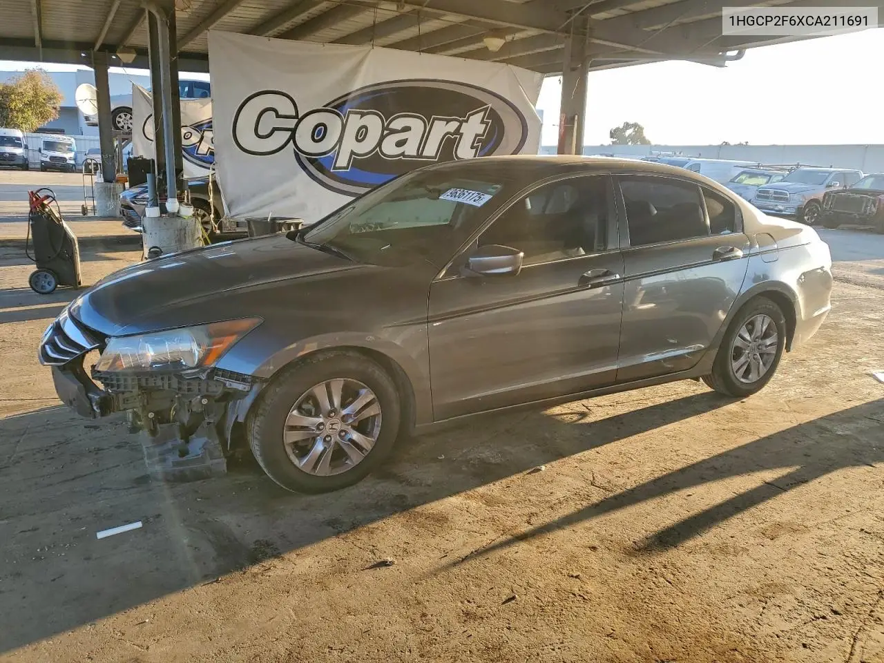 1HGCP2F6XCA211691 2012 Honda Accord Se