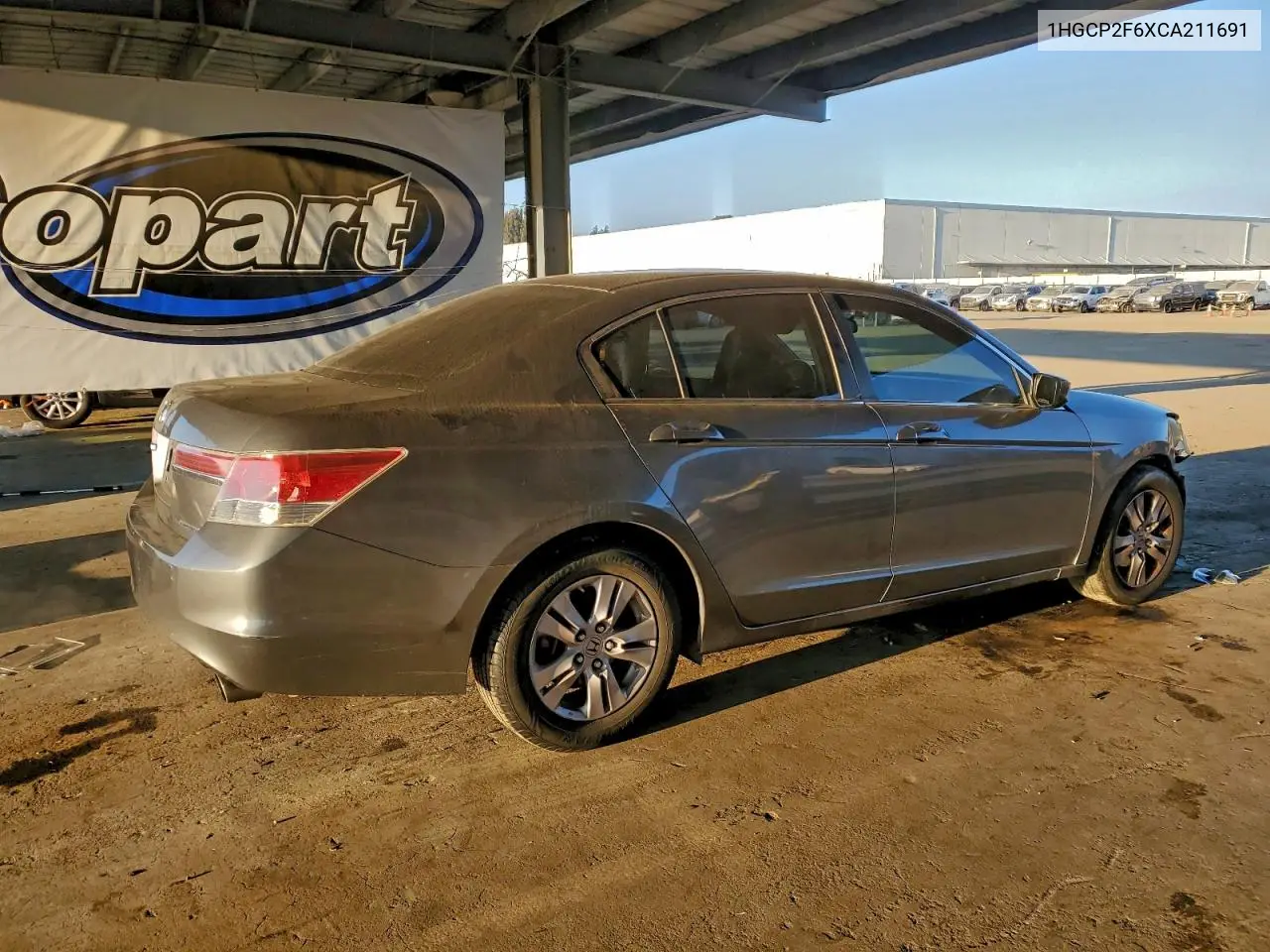 1HGCP2F6XCA211691 2012 Honda Accord Se
