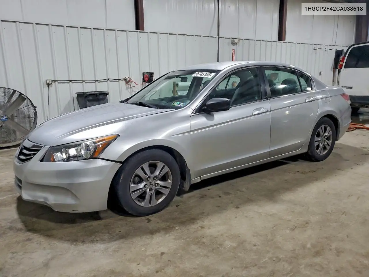 1HGCP2F42CA038618 2012 Honda Accord Lxp