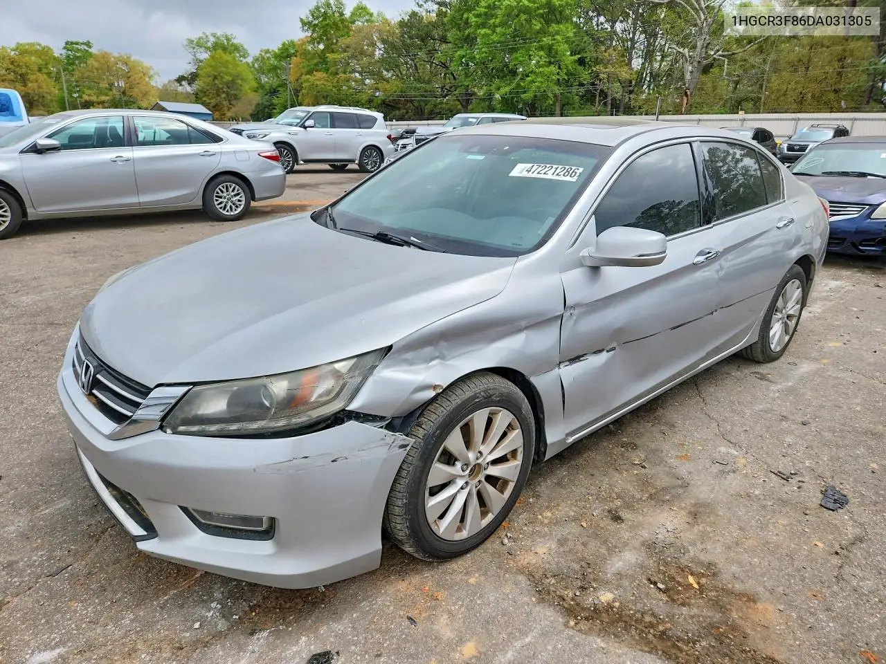 1HGCR3F86DA031305 2013 Honda Accord Exl