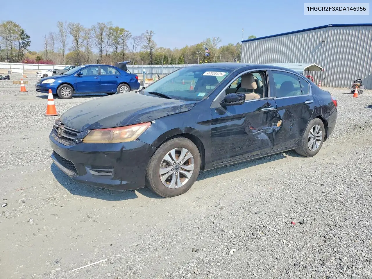 1HGCR2F3XDA146956 2013 Honda Accord Lx