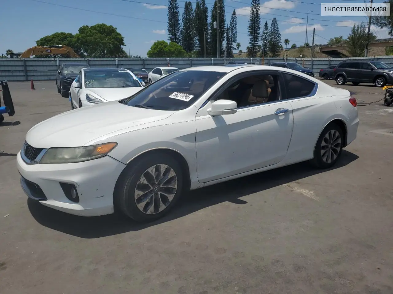 1HGCT1B85DA006438 2013 Honda Accord Exl