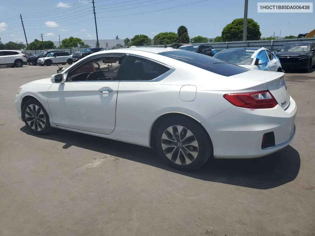 1HGCT1B85DA006438 2013 Honda Accord Exl