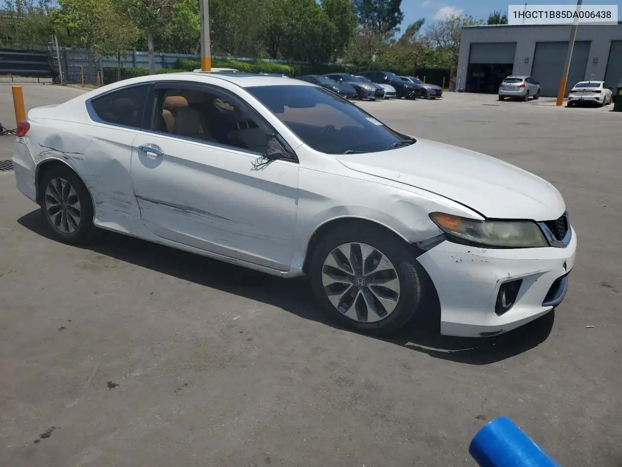 1HGCT1B85DA006438 2013 Honda Accord Exl