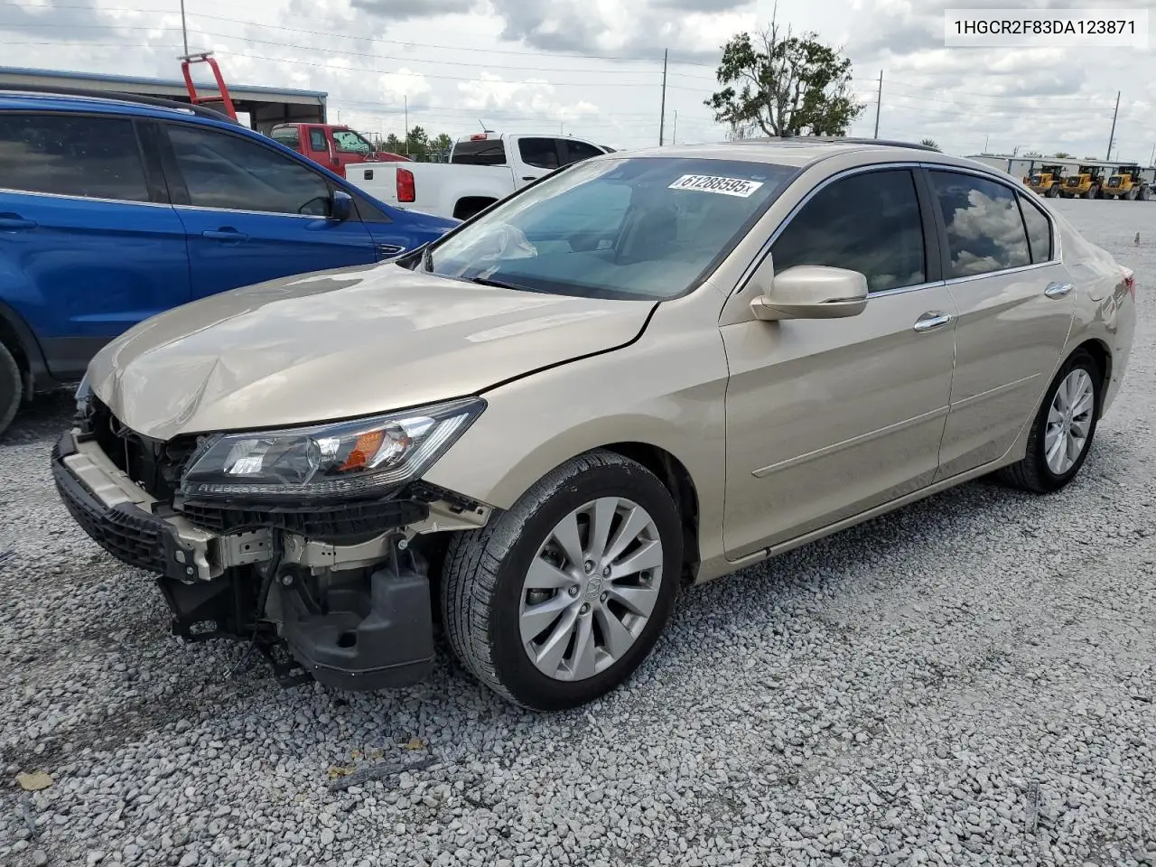 1HGCR2F83DA123871 2013 Honda Accord Exl