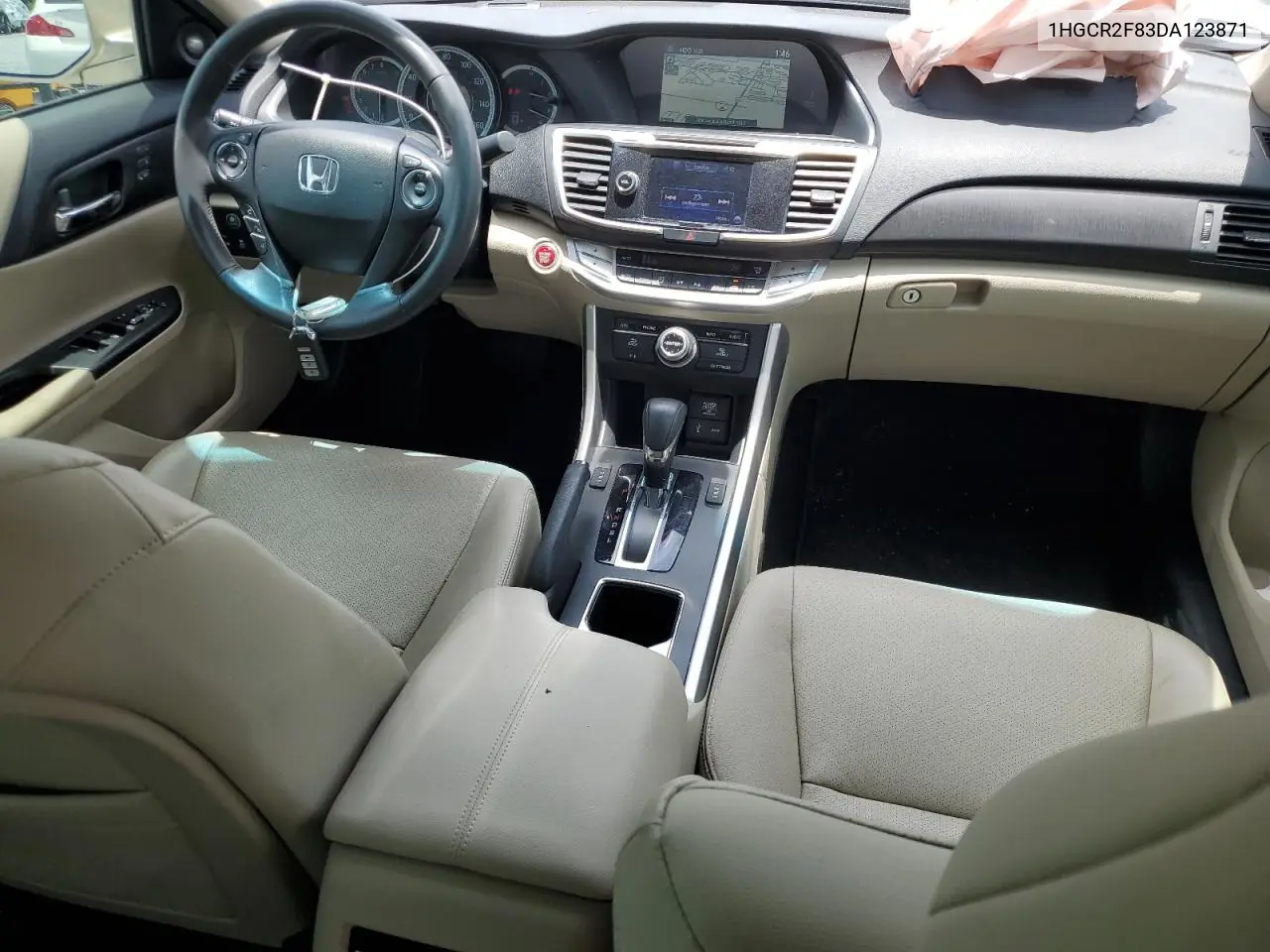 1HGCR2F83DA123871 2013 Honda Accord Exl