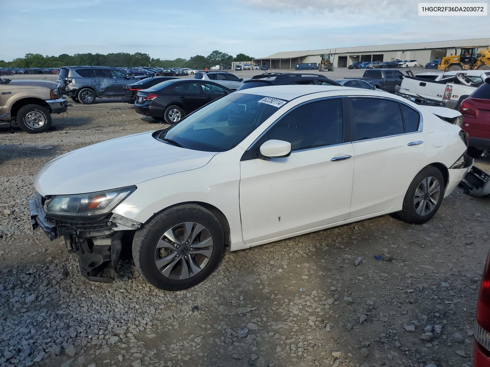 1HGCR2F36DA203072 2013 Honda Accord Lx