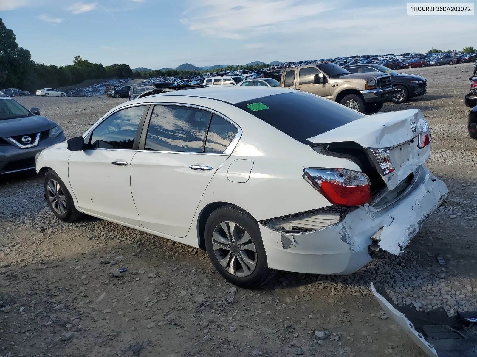 2013 Honda Accord Lx VIN: 1HGCR2F36DA203072 Lot: 62280114