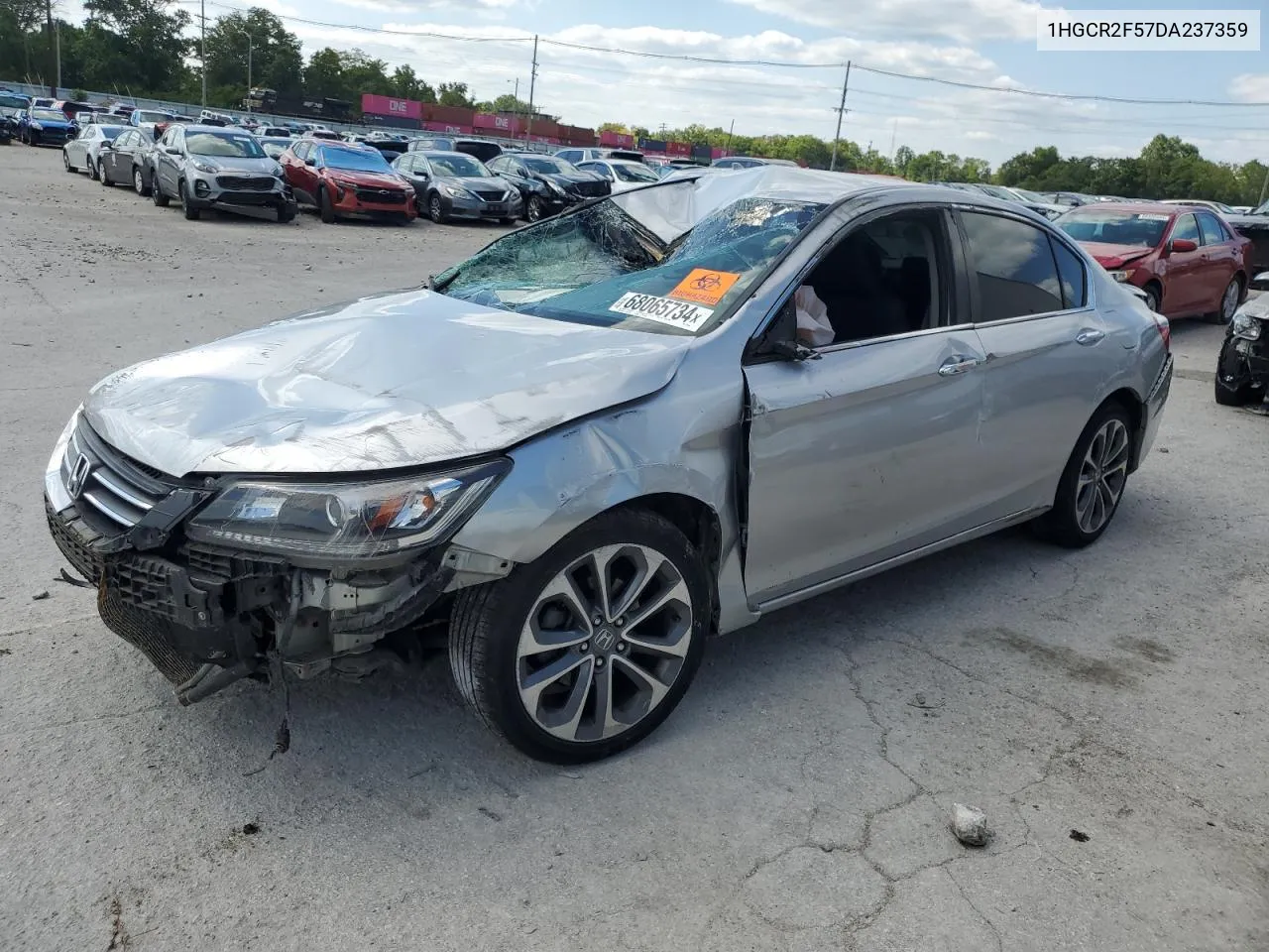 2013 Honda Accord Sport VIN: 1HGCR2F57DA237359 Lot: 68065734