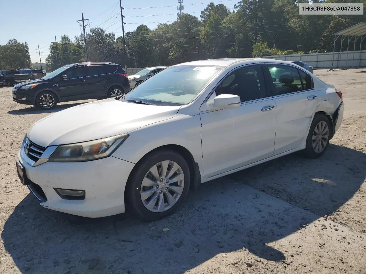 2013 Honda Accord Exl VIN: 1HGCR3F86DA047858 Lot: 68829274