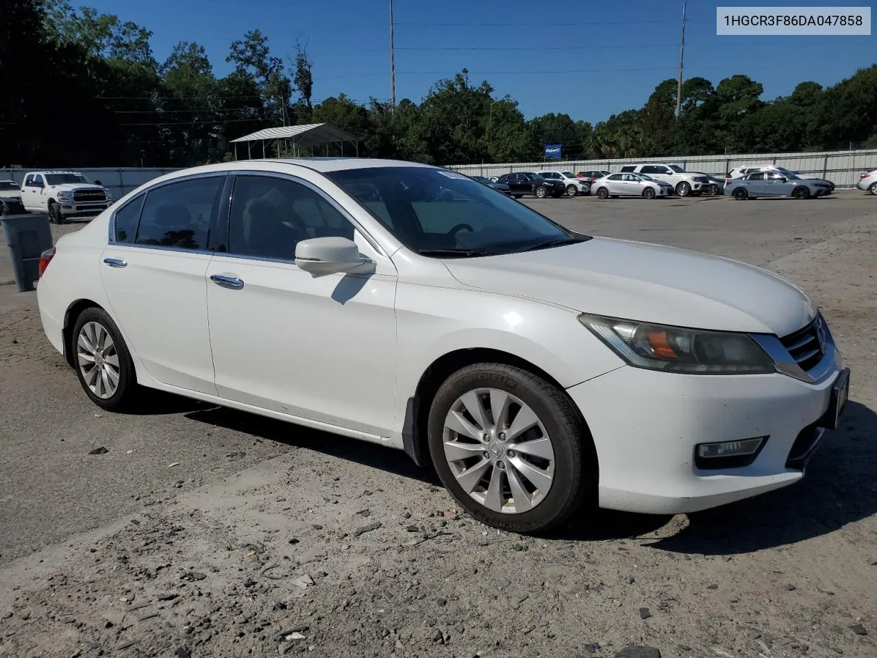 1HGCR3F86DA047858 2013 Honda Accord Exl