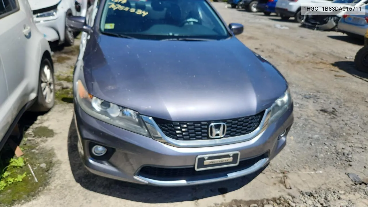 1HGCT1B83DA016711 2013 Honda Accord Exl