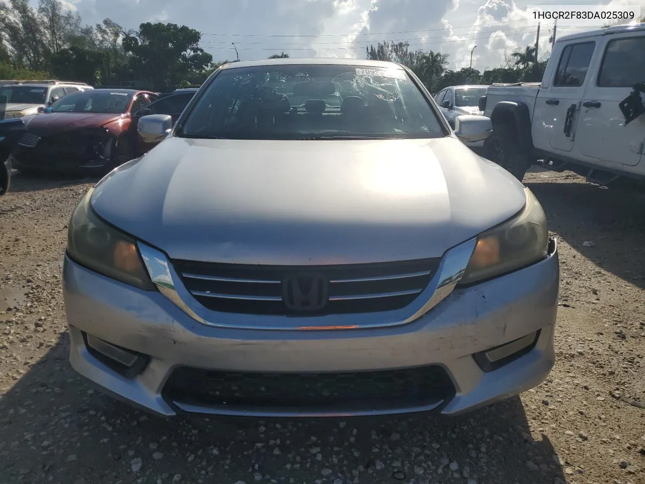 2013 Honda Accord Exl VIN: 1HGCR2F83DA025309 Lot: 70924764