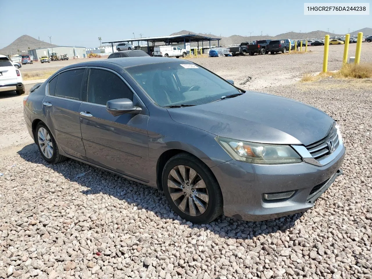 2013 Honda Accord Ex VIN: 1HGCR2F76DA244238 Lot: 71076964