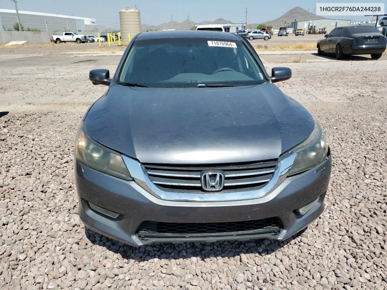 2013 Honda Accord Ex VIN: 1HGCR2F76DA244238 Lot: 71076964